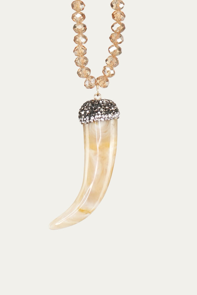 Collana cornetto - Mandorla