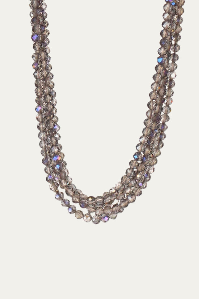 Collana punto luce - Ametista