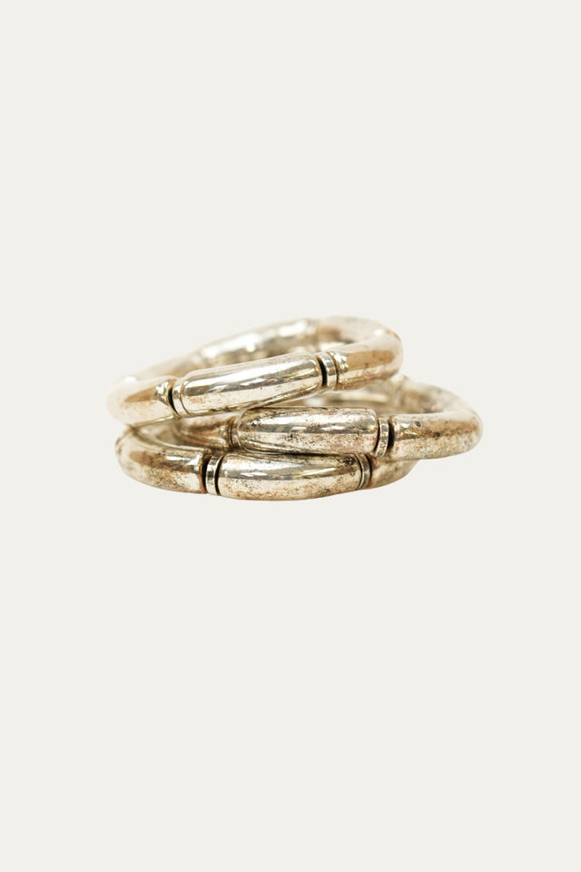 Bracciale ad anello composto - Argento