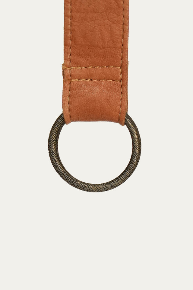 Bulier-Double ring belt - leather