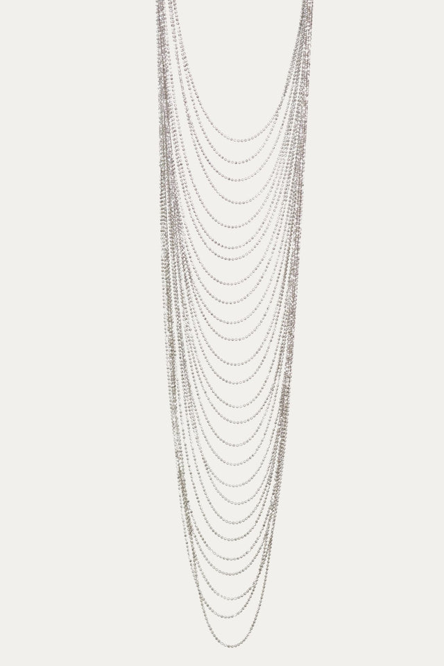 Collana a cascata silver - Silver