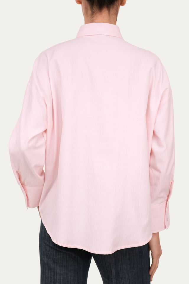 Camicia Oxford regular fit - Rosa