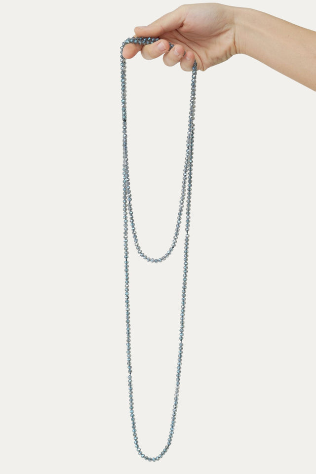 Collana punto luce - Light Blue