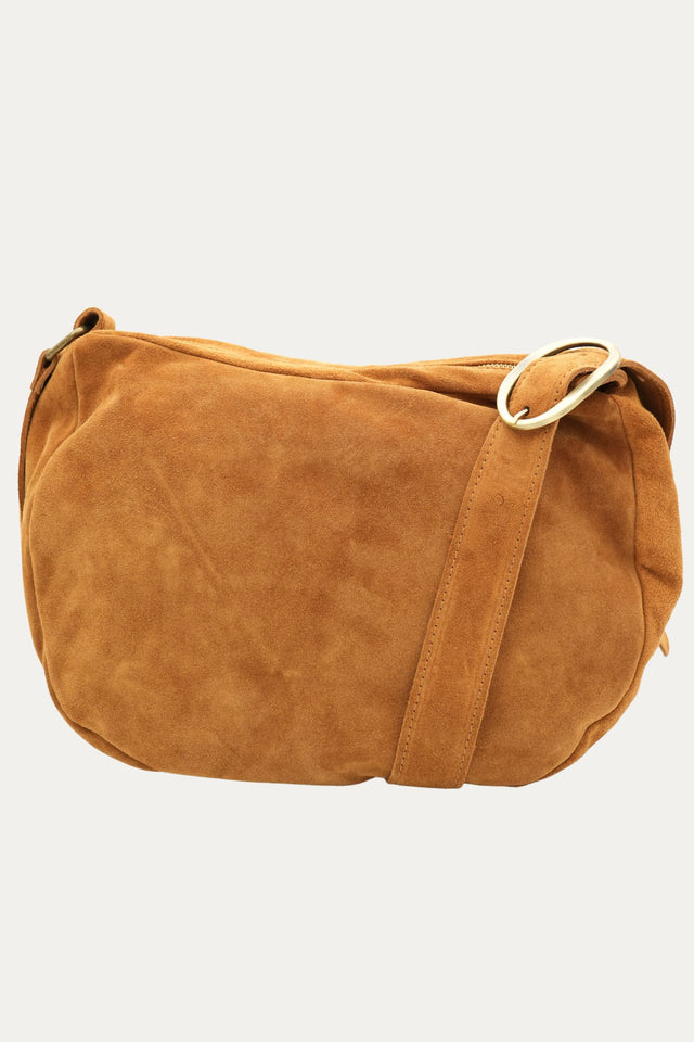 Borda AMY in camoscio - Cuoio