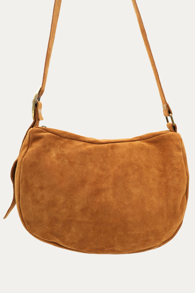 Borda AMY in camoscio - Cuoio