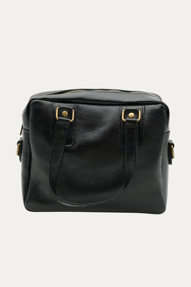 Borsa in pelle GILDA - Nero