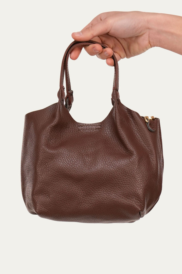 Borsa secchiello morbida - Cioccolato