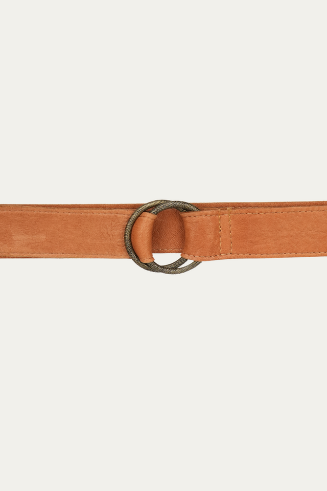 Bulier-Double ring belt - leather 