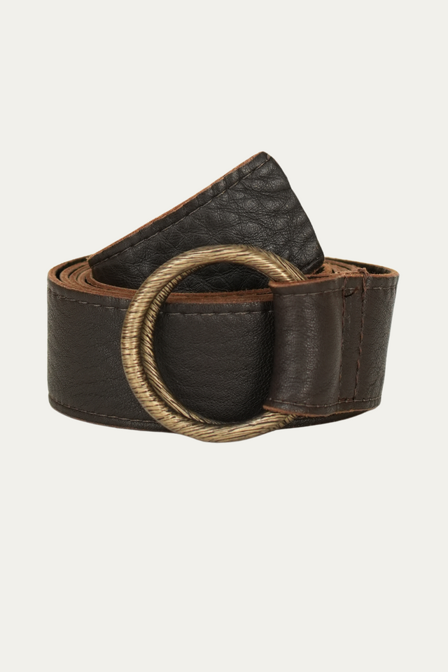 Cintura doppio anello - Moro