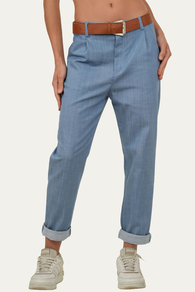 Pantalone boyfriend SALLY - Denim Celeste