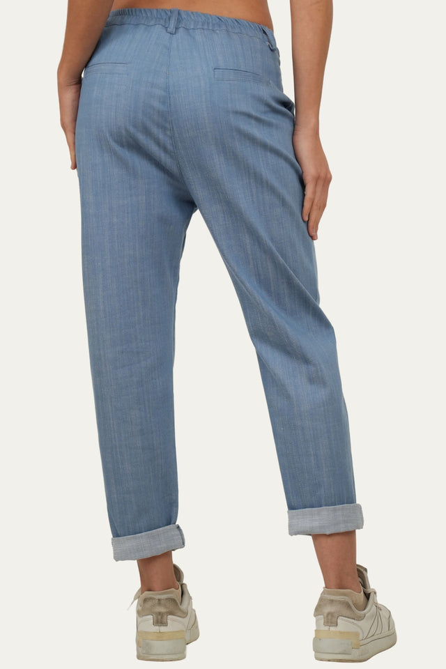 Pantalone boyfriend SALLY - Denim Celeste
