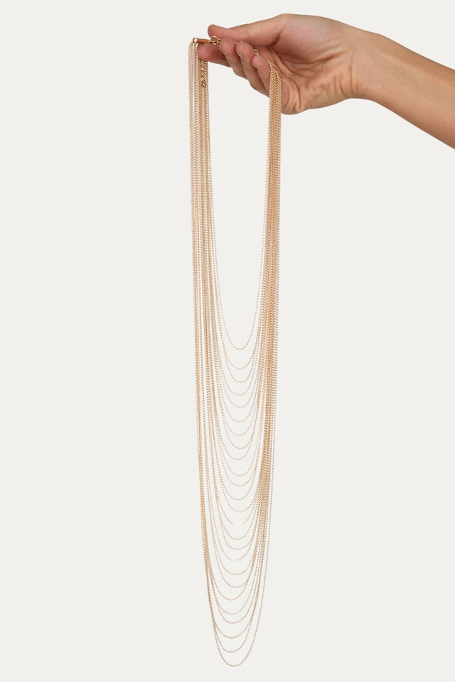 Collana a cascata gold - Gold