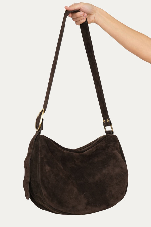 Borda AMY in camoscio - Moro