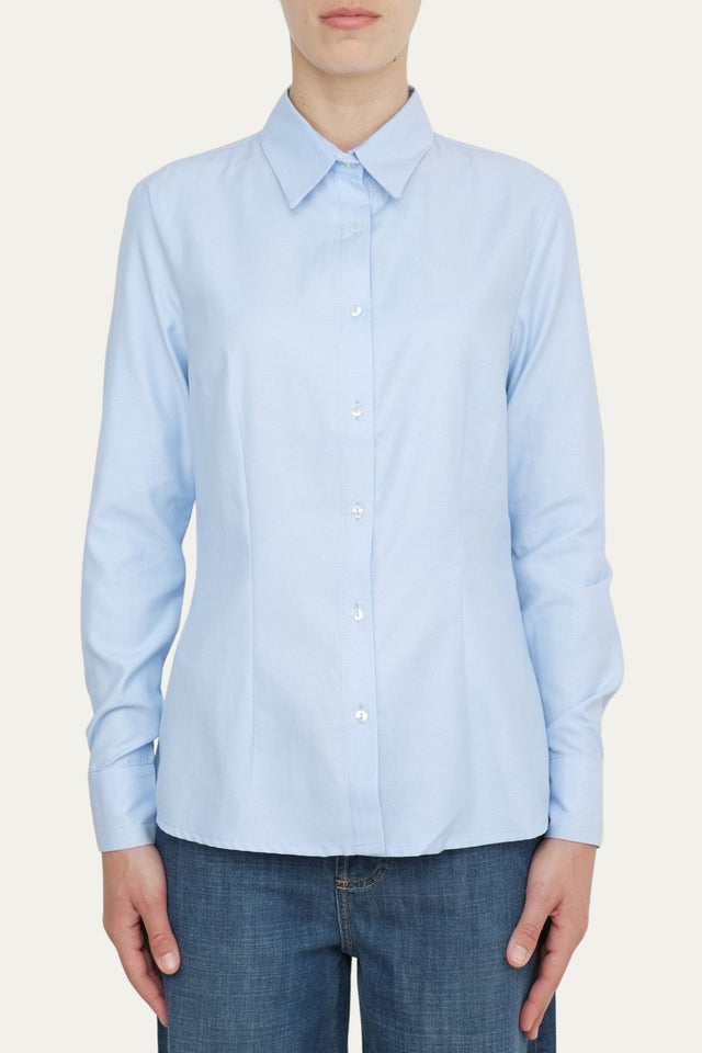 Camicia Oxford - Celeste