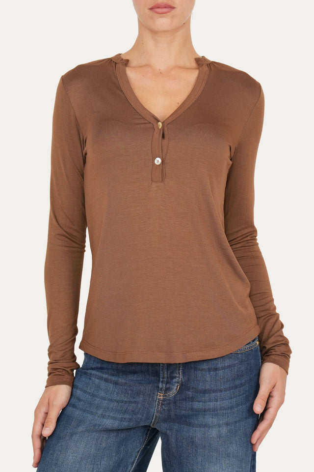 Blusa CHERI - Moka