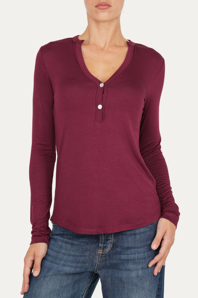 Blusa CHERI - Vino