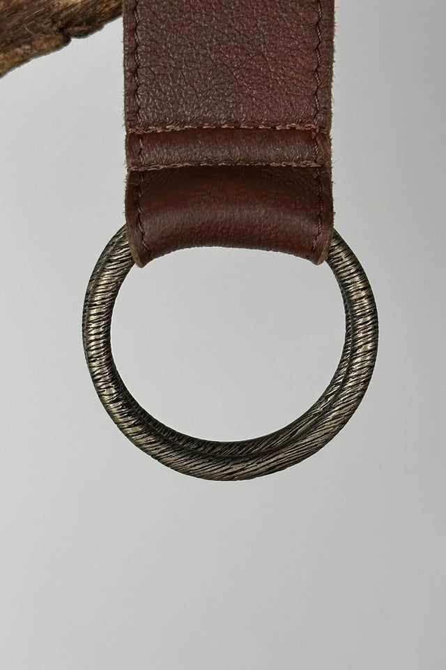 Bulier-Cintura doppio anello - cioccolato - Elisa Paglia