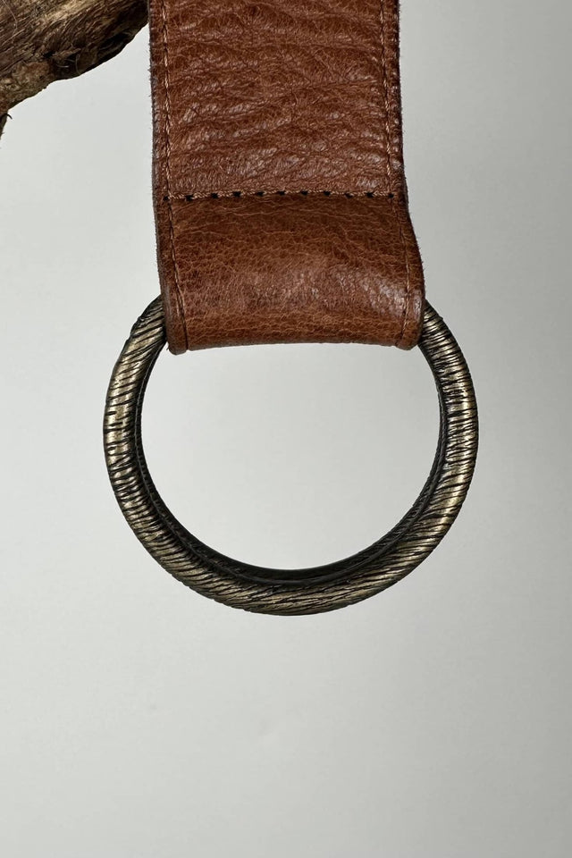 Bulier-Cintura doppio anello - Cuoio - Elisa Paglia
