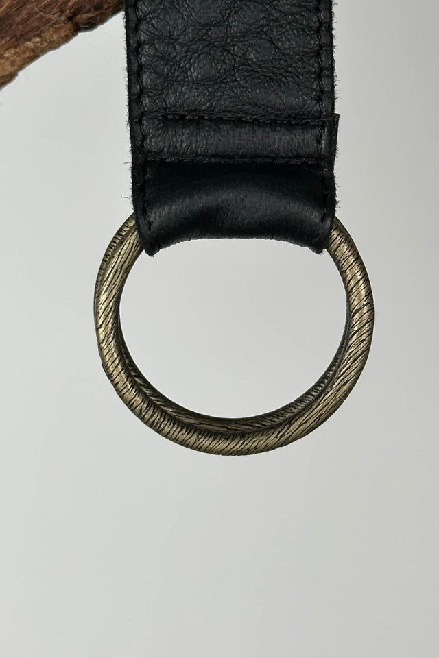Bulier-Cintura doppio anello - nero - Elisa Paglia