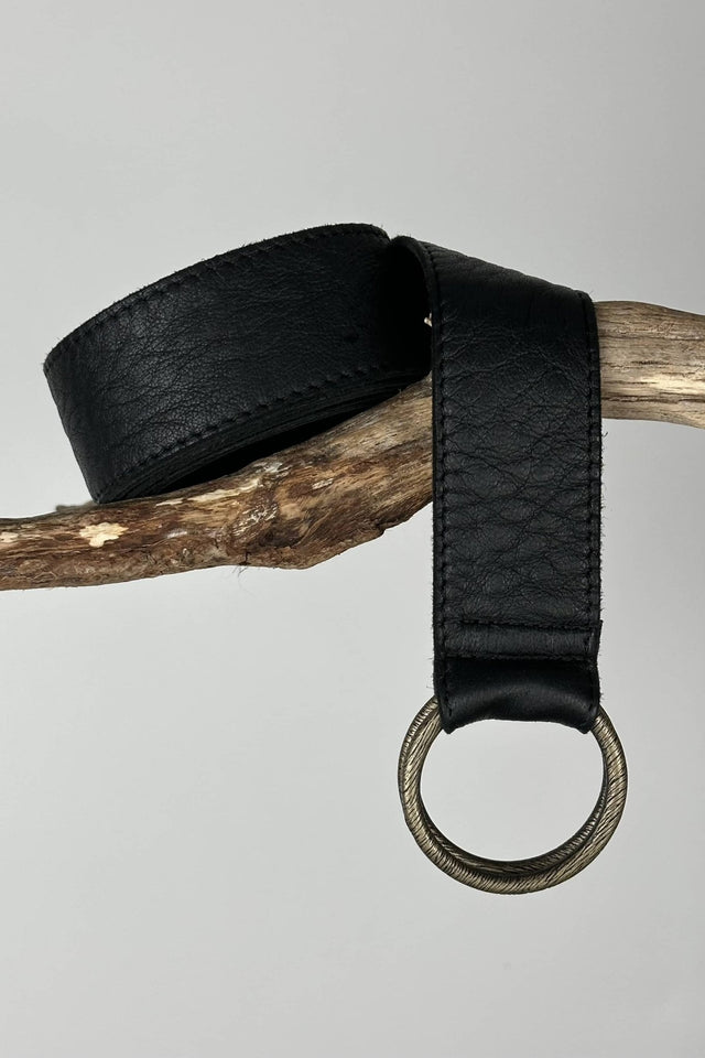 Bulier-Cintura doppio anello - nero - Elisa Paglia