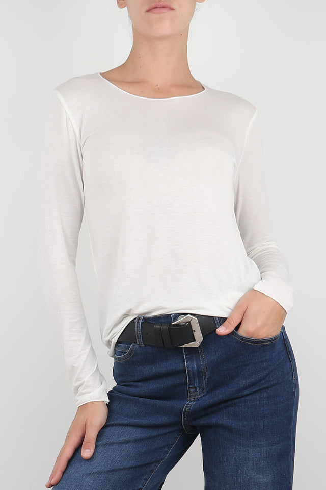 Bulier-Cashmere sweater - white