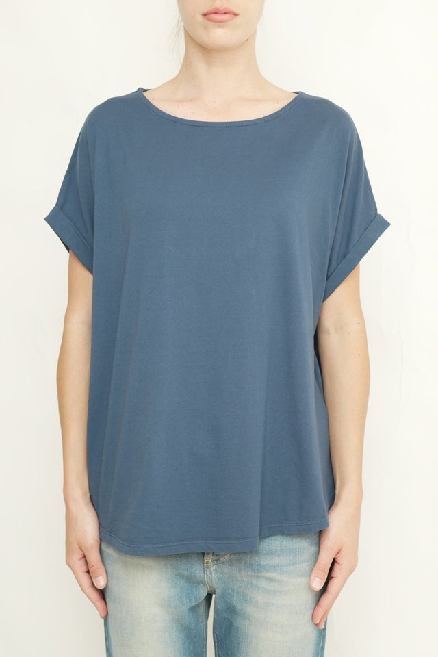 Bulier-T-Shirt a barchetta cotone - Ottanio - Elisa Paglia