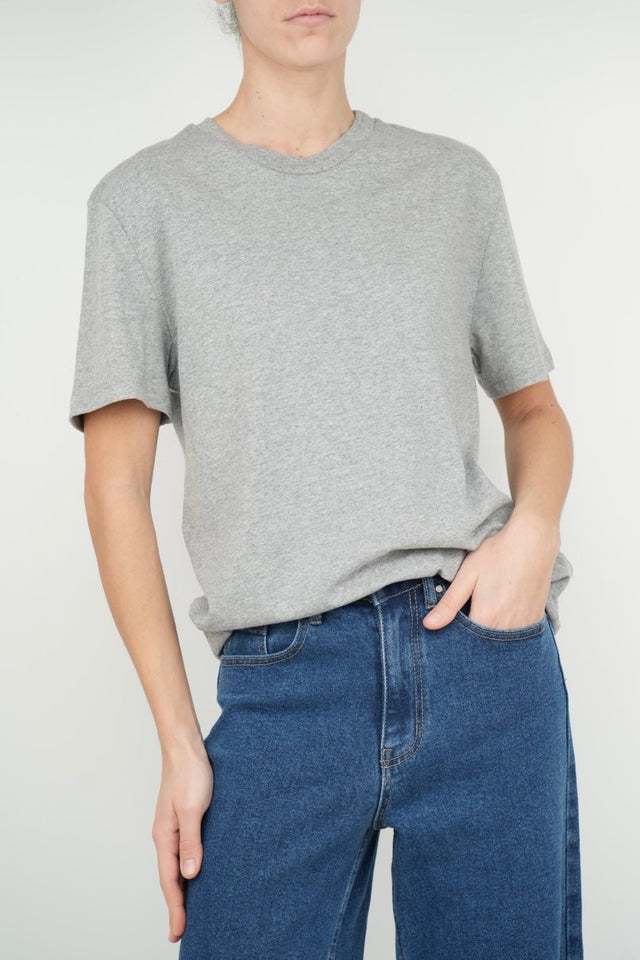 Bulier-t-shirt basic - Grigio - Elisa Paglia