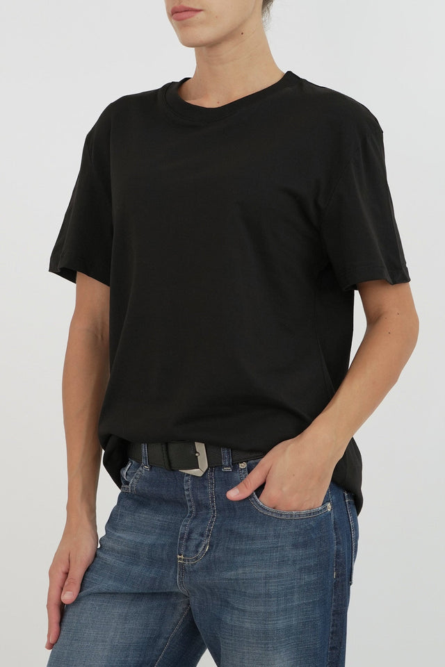 Bulier - T-shirt basic - Nero - Elisa Paglia