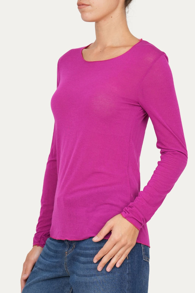 Maglia cachemirina - Ciclamino