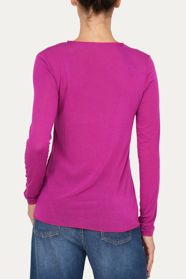 Maglia cachemirina - Ciclamino