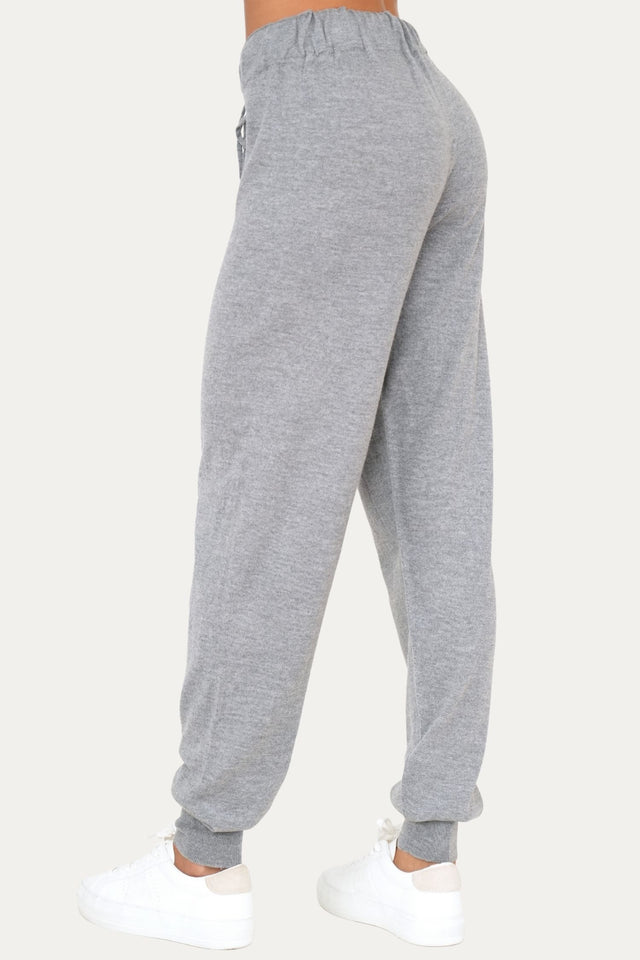 Pantalone boyfriend in lana merino Zegna Baruffa - Grigio