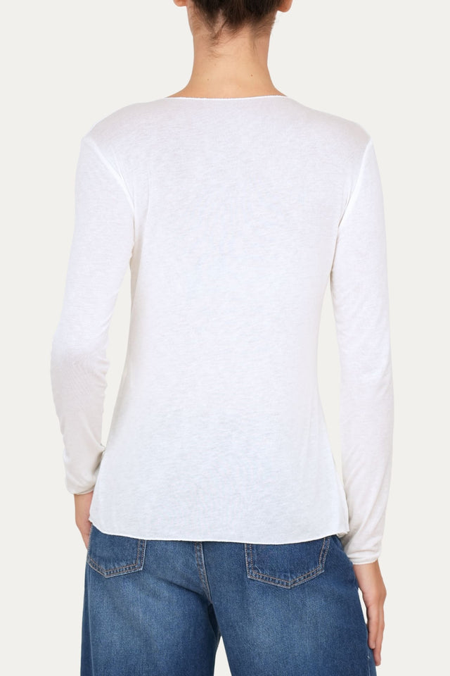 Maglia cachemirina - Panna