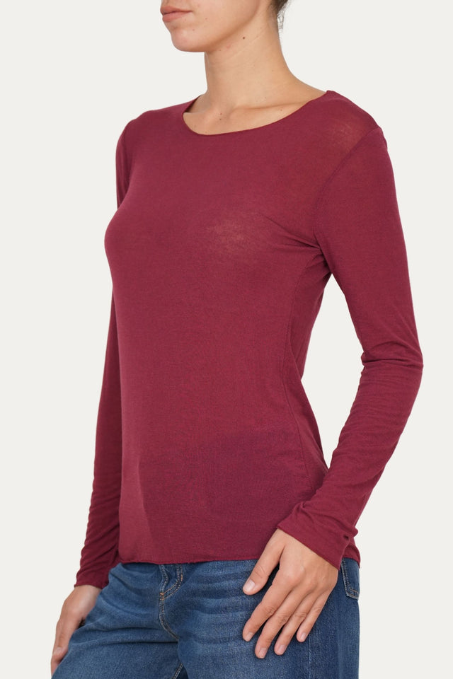 Maglia cachemirina - Vino